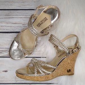 Michael Kors Cork Wedges